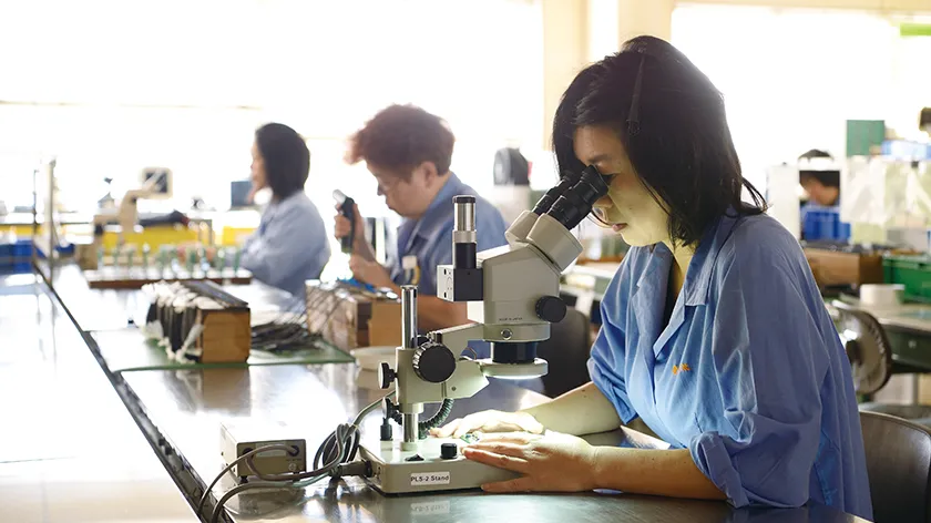 少量からの生産も可能